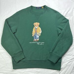 Polo Ralph Lauren Men’s Polo Bear Fleece Sweatshirt (Medium)